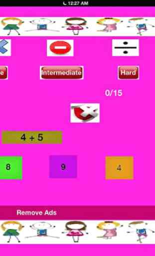 Math games - mathematique jeux -  Free primary school Kids educational interactive game for toddler, preschool, kindergarten boys and girls 2