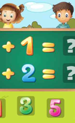 Mathématiques amusant pour les enfants - apprendre les chiffres, l'addition et la soustraction en toute simplicité 1