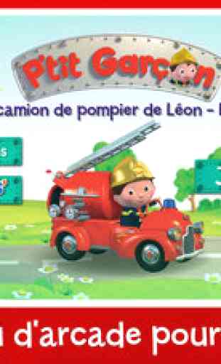 P'tit Garçon - Le camion de pompier de Léon  - Le Jeu 1