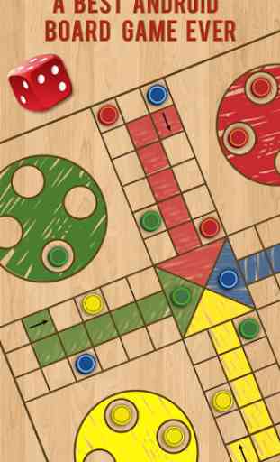 Ludo Parchis Classic Woodboard 2