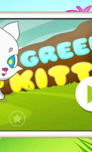 Petit chaton aventure - Greedy chat blanc course 2