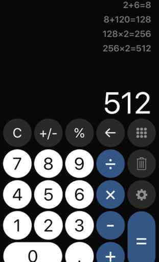 Calculatrice - Nouvelle calcul 1