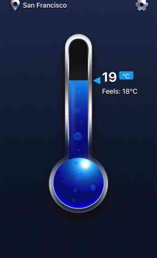 Thermomètre réel 1
