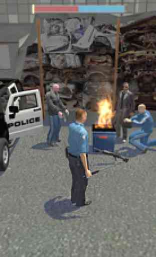 Police Cop Simulator. Gang War 4
