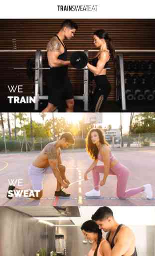 TrainSweatEat - App Fitness (Android/iOS) image 2