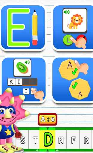 ABC Dinos: Apprendre à lire et l'alphabet 4