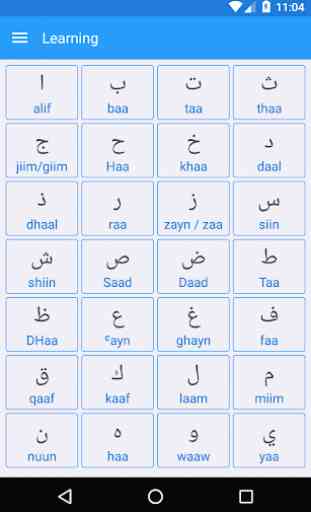 Alphabet Arabe, Écriture De Lettres Arabes 2