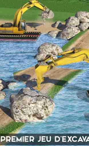 Amphibie Excavatrice Simulator: Construction Crane 2