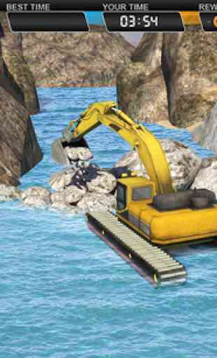 Amphibie Excavatrice Simulator: Construction Crane 4