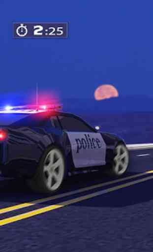 Autoroute Police Chasse Haute vitesse cop voiture 4