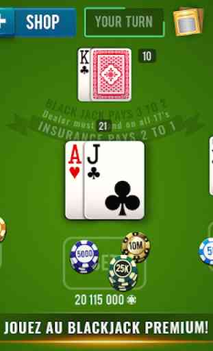 Blackjack 21 Casino Vegas - free card game 2020 1