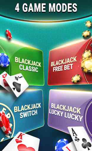 Blackjack & Baccarat - Jeu de Carte du Casino 2