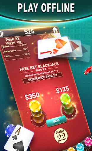 Blackjack & Baccarat - Jeu de Carte du Casino 4