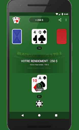 Blackjack - gratuit & français 2