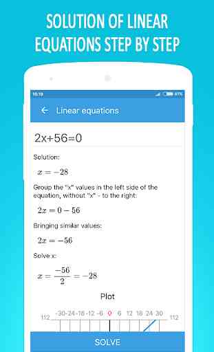 Calculatrice d'équation Math 4