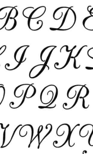 Calligraphie lettrage 3