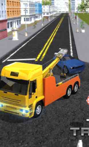 Camion de remorquage Simulator 3D 3