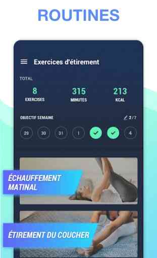 Exercices d'étirement - Flexibilité 2