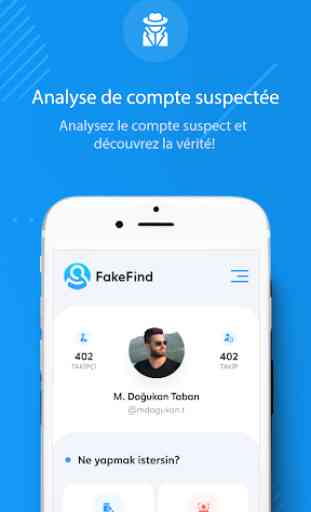 FakeFind - Fake Followers Analyzer pour Instagram 2