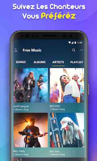 Free Music- Application musique gratuite sans wifi 3