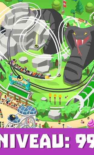 Idle Theme Park - Jeu Magnat 4