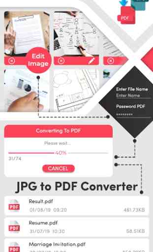 JPG to PDF Convertisseur Gratuit 1