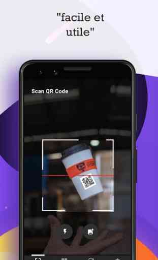 Le scanner QR: lecteur de code QR et codes barres 4