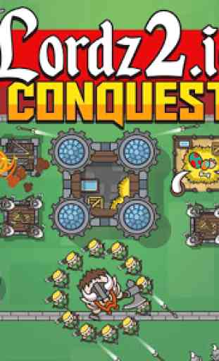 Lordz2.io Conquest - RTS Multiplayer IO Game 1