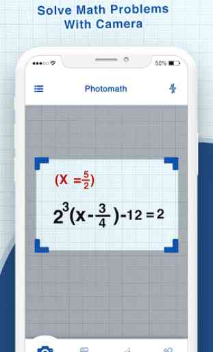Math Scanner by Photo - Résoudre mon problème 1