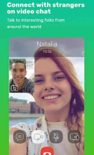Messenger pour random video call, text chat 2