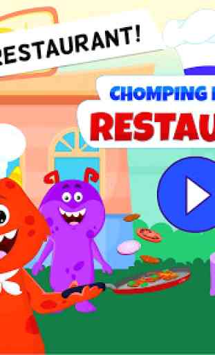 My Monster Town: Restaurant Cooking Games for Kids 1