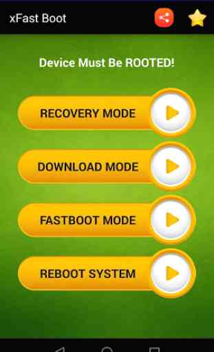 Reboot into Recovery / Download Mode - xFast 1