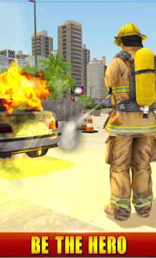 Sapeur Pompier Simulateur 2018: Pompier Camion 4
