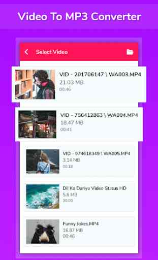 Video To Mp3 Converter - Cut, Join, Reverse,Motion 1