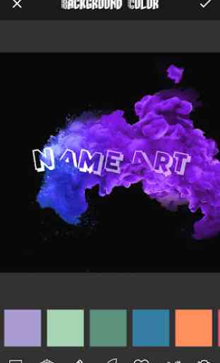 3D Smoke Effect Name Art Maker 4