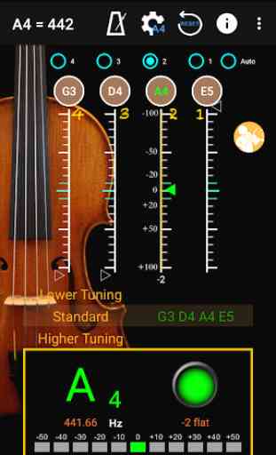 Accordeur de violon – Violin Tuner 1