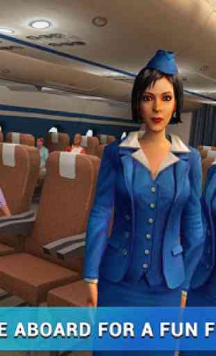 Airplane Flight Attendant -Career Job Sim 1
