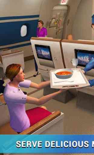 Airplane Flight Attendant -Career Job Sim 4