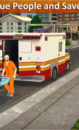 Ambulance Simulateur - Urgence Sauvetage 2017 3