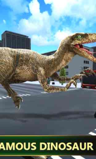 Angry Dinosaur Simulator Games: City Attack 3D 4