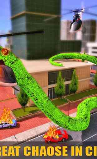 attaque de la ville de serpent anaconda en colère 2