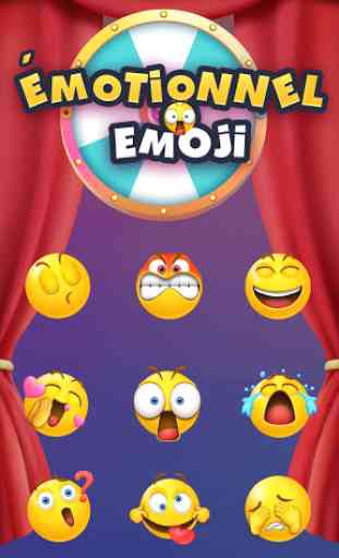 Autocollant émotif Emoji pour Messenger 2