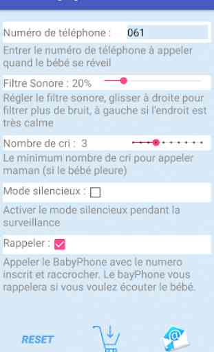 BabyPhone : Alarme et Surveillance bébé 2