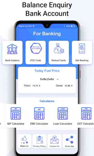 Balance Enquiry Bank Account 1
