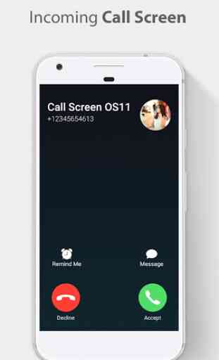 Call Screen Theme OS 11 Phone 8 3