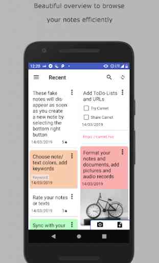 Carnet - Notes app 1