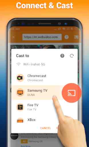 Caster sur TV: Chromecast, Roku, FireTV, Xbox 3