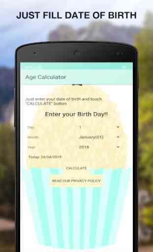 Chronological Age Calculator From Date Of Birth 1