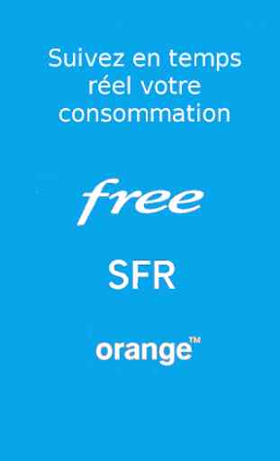 Consommation Mobile Orange, SFR, Free - NeoData 1