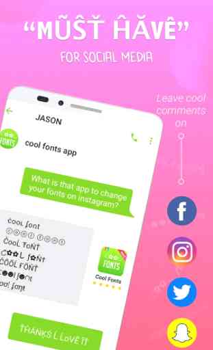 Cool Fonts Text Free for Facebook & Whatsapp 2